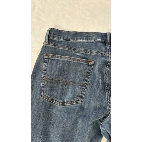 Lucky Brand 221 Straight Jeans Men's 36x30 (36x29) Medium Wash - Picture 8 of 9